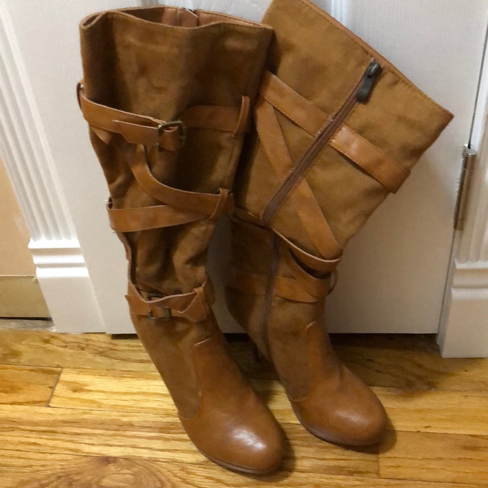 High boots. Brand new